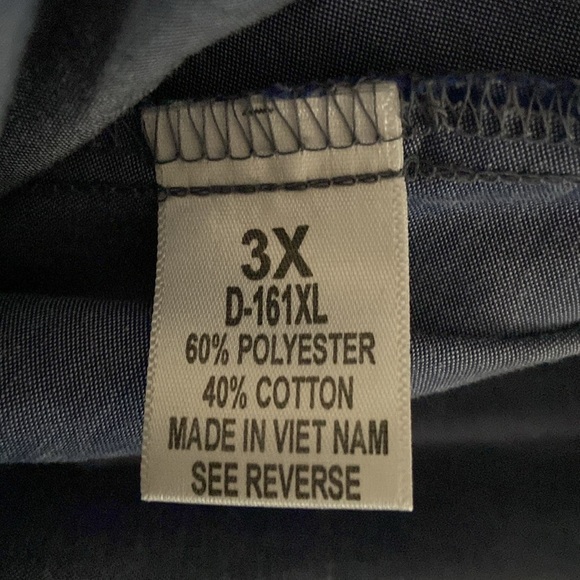 Impulsive Women’s Chambray Fit And Flare Ruffle Midi Dress Plus Size 3X - Picture 5 of 6